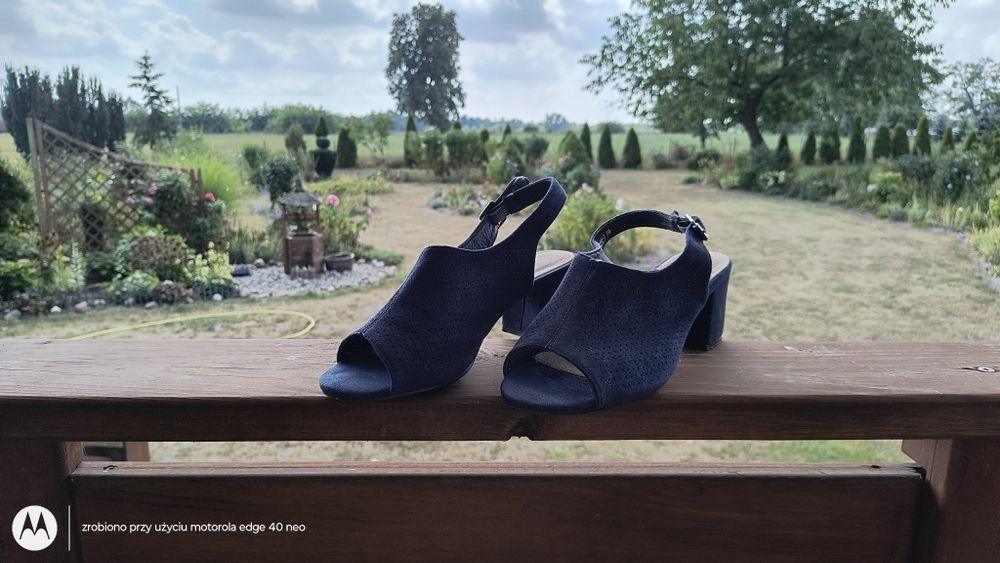 Sandały Haver new style r.39 granatowe
