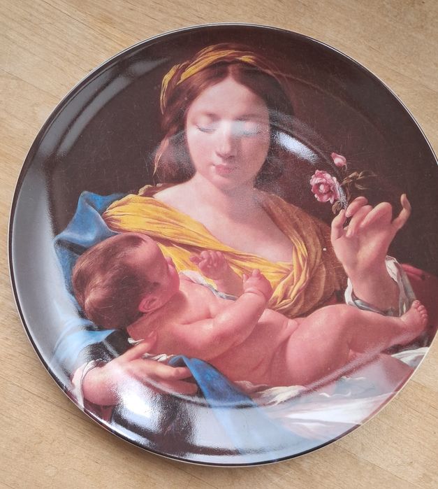 6 pratos Vista Alegre - Coleção Festa de Natal 1989