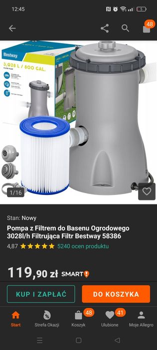 Pompa do basenu Avenli