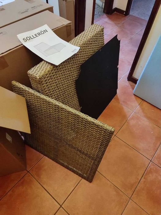 4 Sofas Exterior Solleron Ikea Novos | Ainda na Caixa