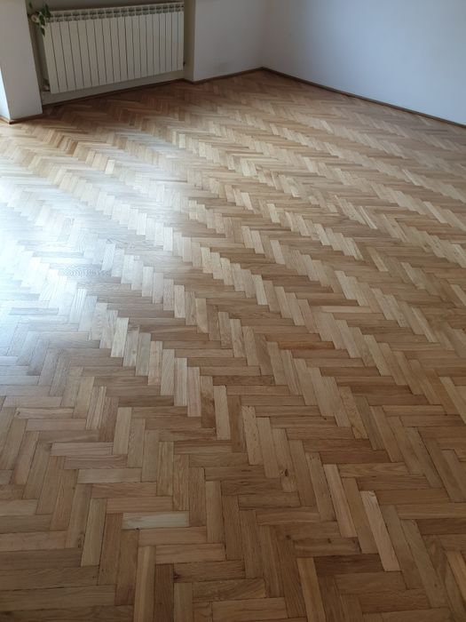 Cyklinowanie parkietu. Schody. Bezpyłowo.  Parkieciarz