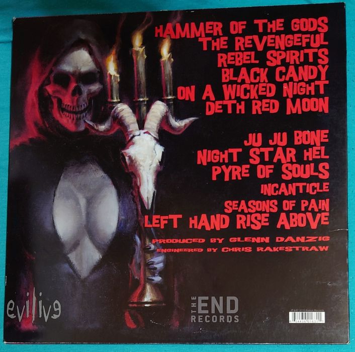 Danzig Deth Red Sabaoth lp winyl vinyl