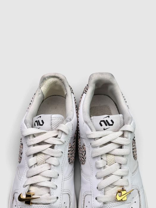Buty Sportowe Nike Air Force 1 Low LX Biały Brązowy Rozmiar 39