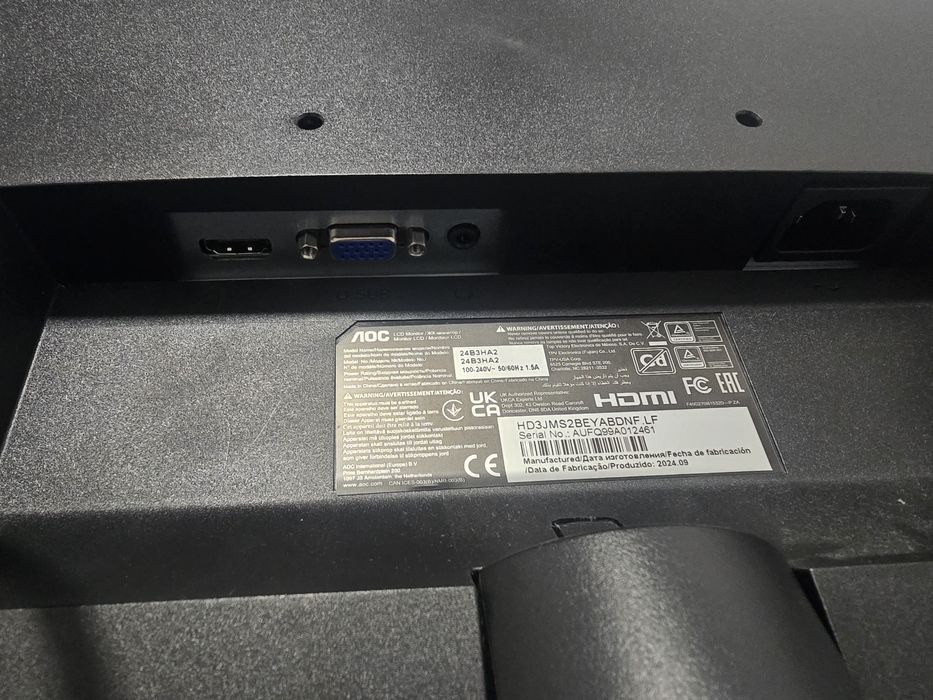 Troco monitor AOC 24 polegadas436154909234319364