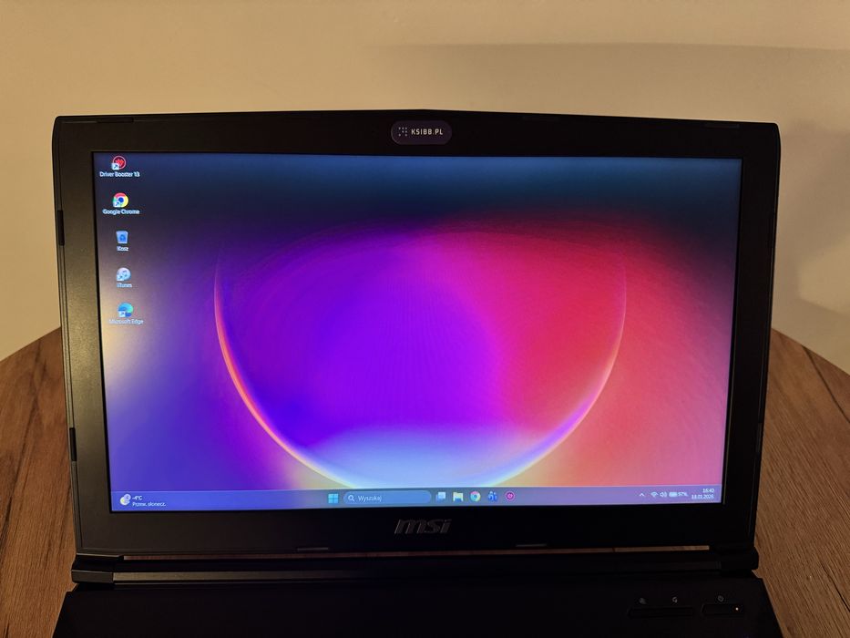 Laptop MSI GL62M 7RDX Gaming/Windows11/SSD/GTX1050-4GB/i5-7th