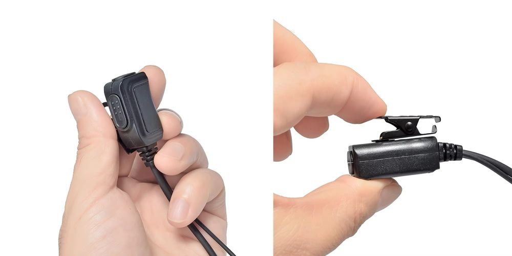 Контактний навушник з мікрофоном PTT для Motorola CP040, CP200, XTN446