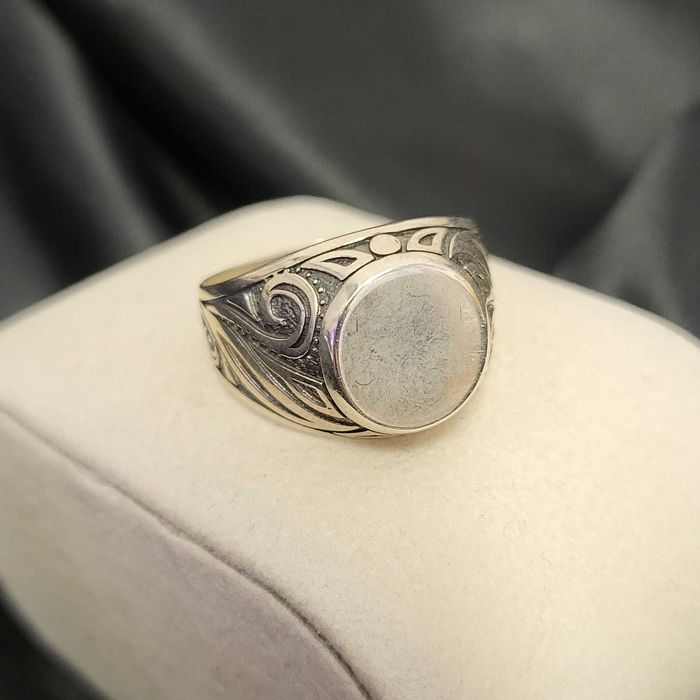 srebrny sygnet  próby 925