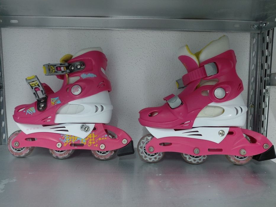 Patins de criança + proteções