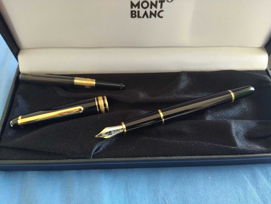 Caneta Montblanc Meisterstuck Classique, ouro 14K - 585