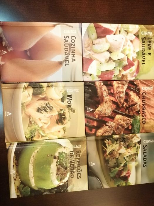 Livros de receitas - coleção cozinha saudável