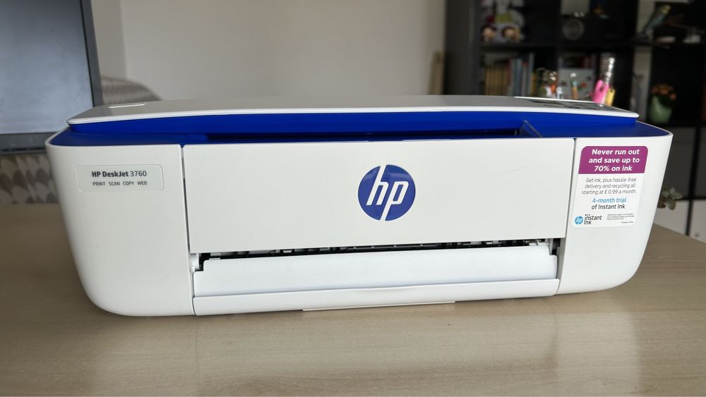 Impressora HP DeskJet 3760 - sem tinteiros