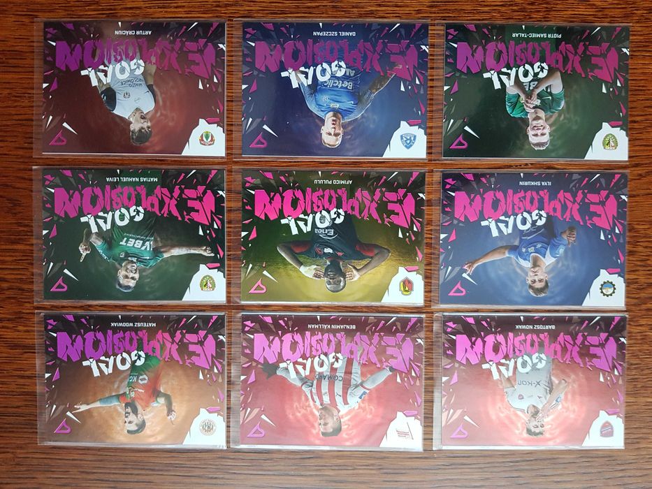 Karty Goal Explosion z edycji SportZoo Ekstraklasa 2023/2024. Seria 2