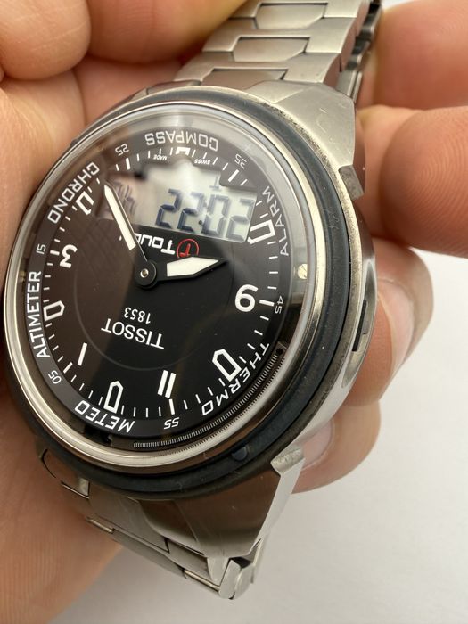 Zegarek Tissot T-Touch Titanium nie kompletny(opis)