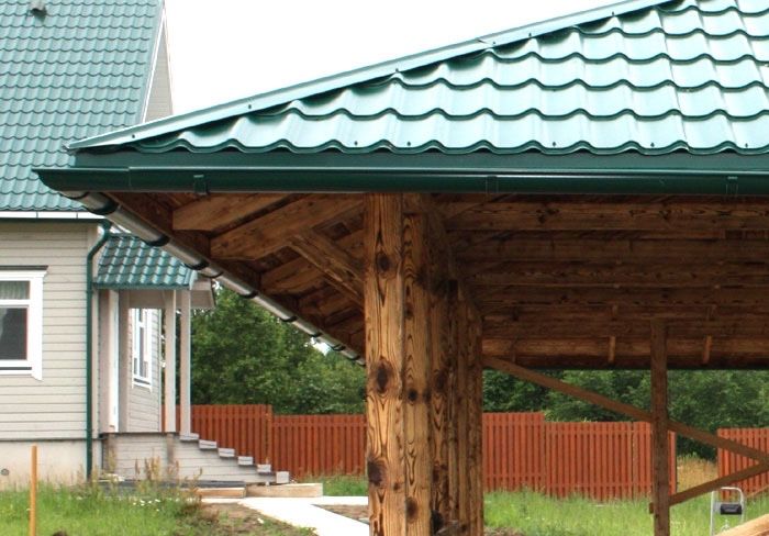 Металлочерепица матовая и глянцевая