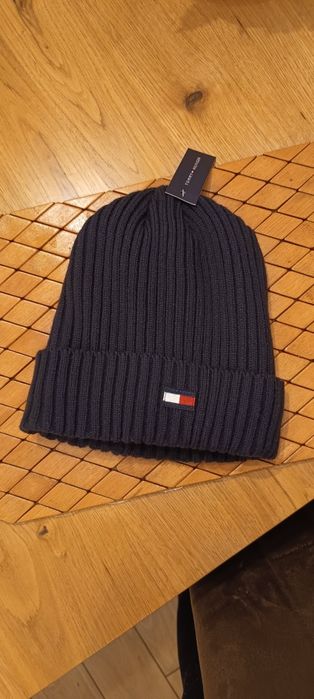 Czapka Tommy Hilfiger ocieplana