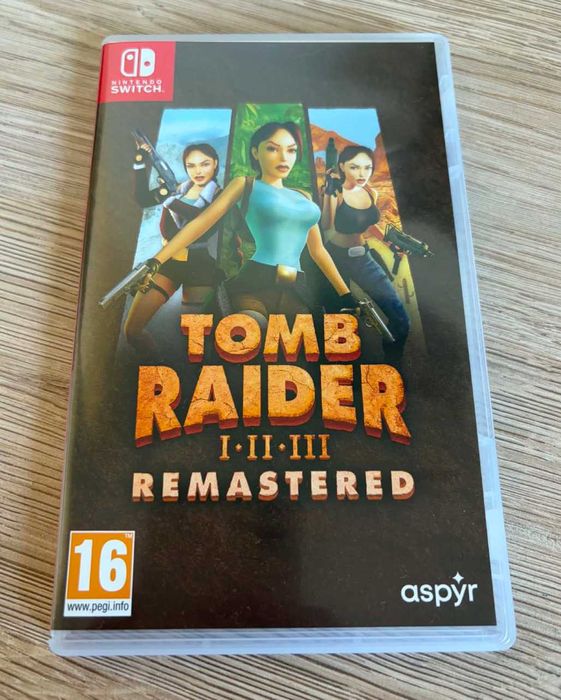 Tomb Raider I-III Remastered STARRING LARA CROFT PL SWITCH 3 GRY WWA Legionowo