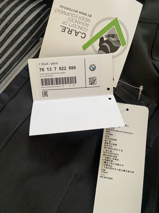 Kurtka na motor Bmw damska PaceGuard Adventure rozmiar 46 NOWA