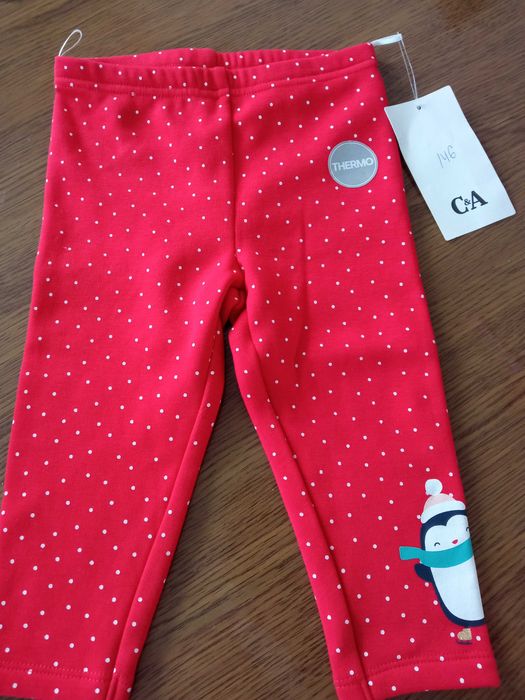 Теплі лосінки C&A 86см