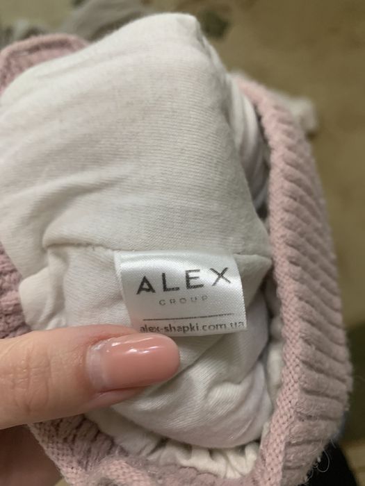 Зимова шапка alex для дівчинки