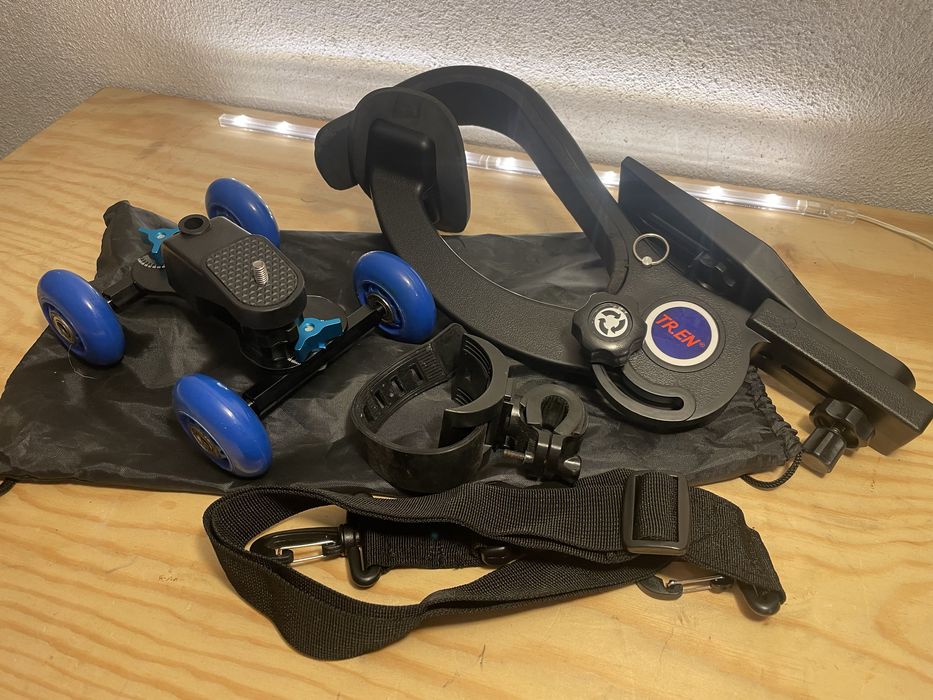 Suporto de ombro para camera e Skater Walimex