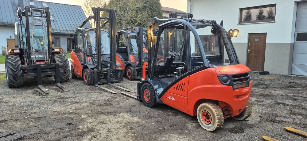 Wózek Widłowy Linde H30D - Diesel - Dozór UDT - Stan BDB