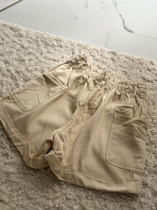 Cropp Denim szorty beżowe wysoki stan r. XS