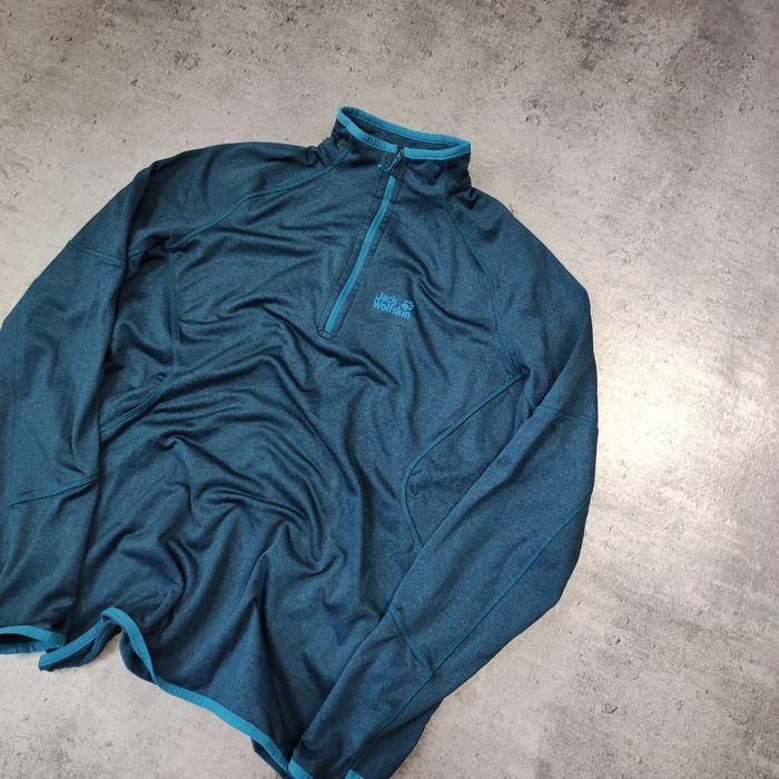 MĘSKA Bluza Trail Trekking Górska Jack Wolfskin Nanuk Polarkowa Therma