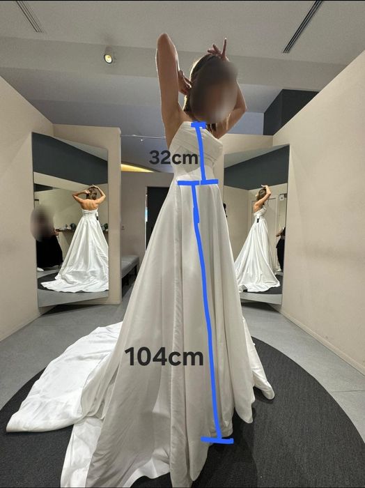 Espetacular vestido de noiva de estilista