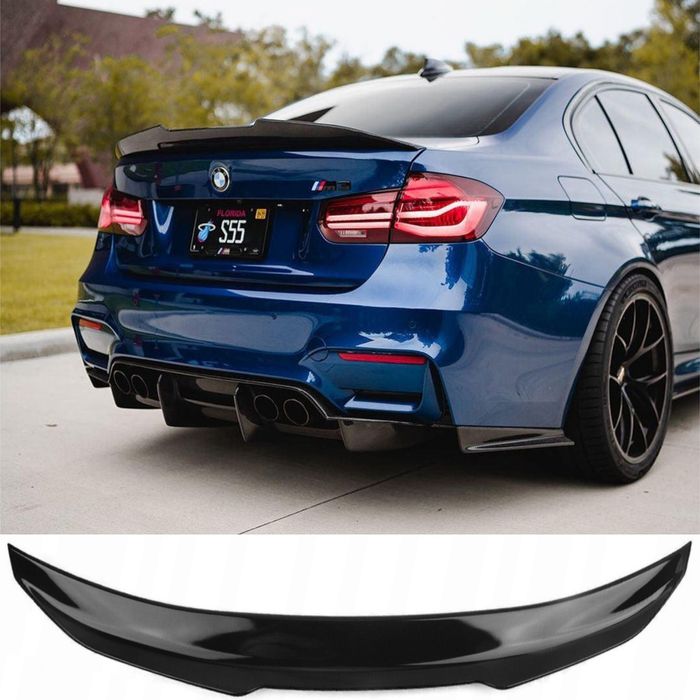 BMW F30 Lotka Dokładka Spoiler PSM LOOK CZARNY POŁYSK