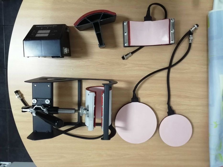 Nova Prensa estampagem estampar 5 em 1, sublimação mais OFERTAS