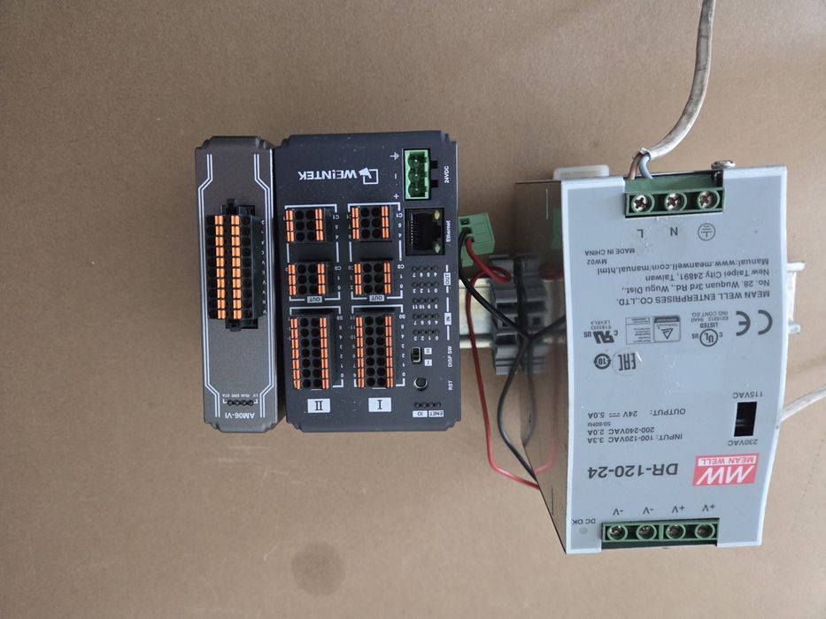 Panel HMI 15,5 cala Weintek cMT3162X V2 + moduły I/O + Ethernet + licencja CODESYS – komplet