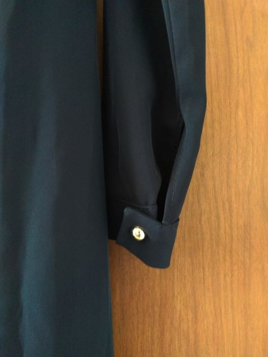 Chanel Vintage Długi Płaszcz '90