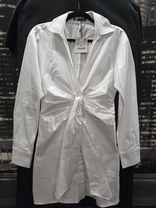 Плаття рубашка біла