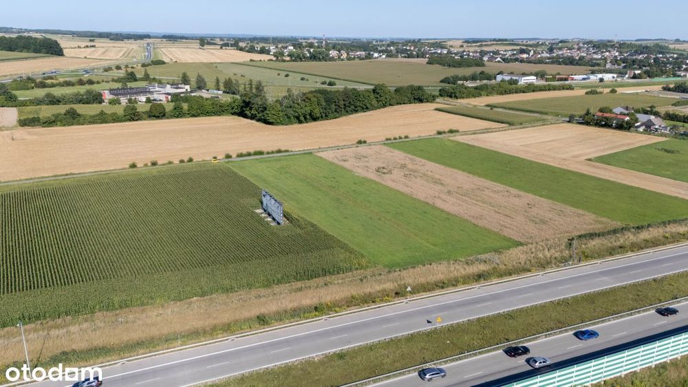 Działka przemysłowa Woźniki 6066m2