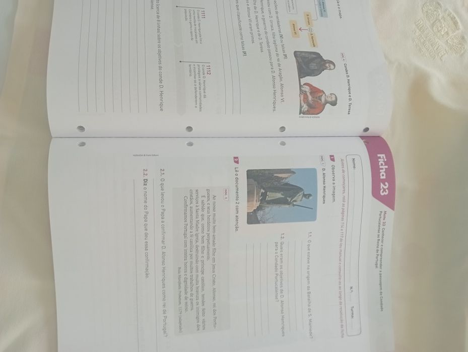 Caderno de atividades HGP 5 ano