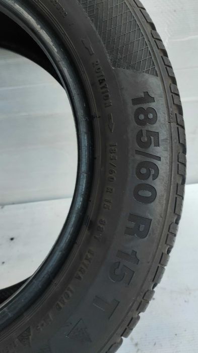 Opony Zimowe 185/60/15 Continental 2szt 7mm