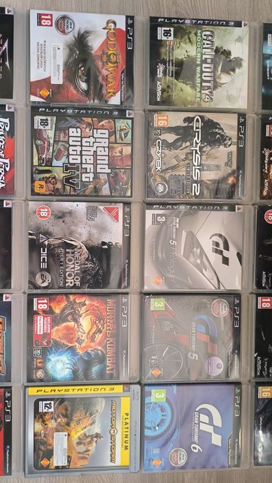 Różne gry na PS3