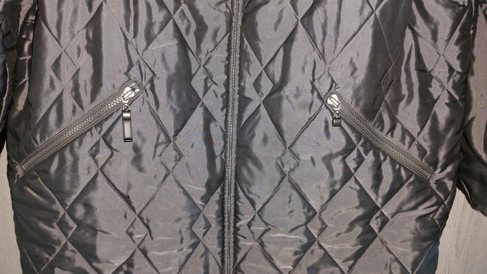 Kurtka szara Outer wear, rozmiar 50, jesień, wiosna