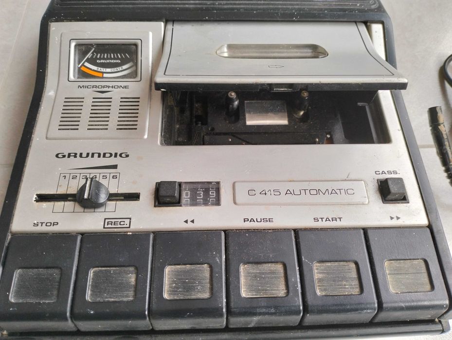 kasetowy magnetofon - GRUNDIG - 415 - AUTOMATIC - sprawny