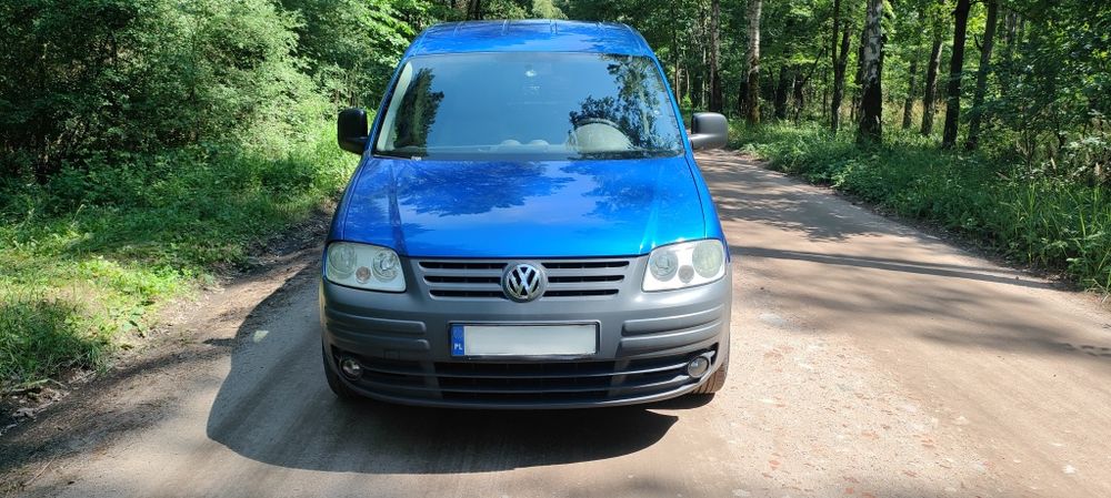 VW Caddy 2005 1, 6 Benzyna+LPG Nowa butla  380.500 km. 7 osób. Klimatyzacja Hak chowany