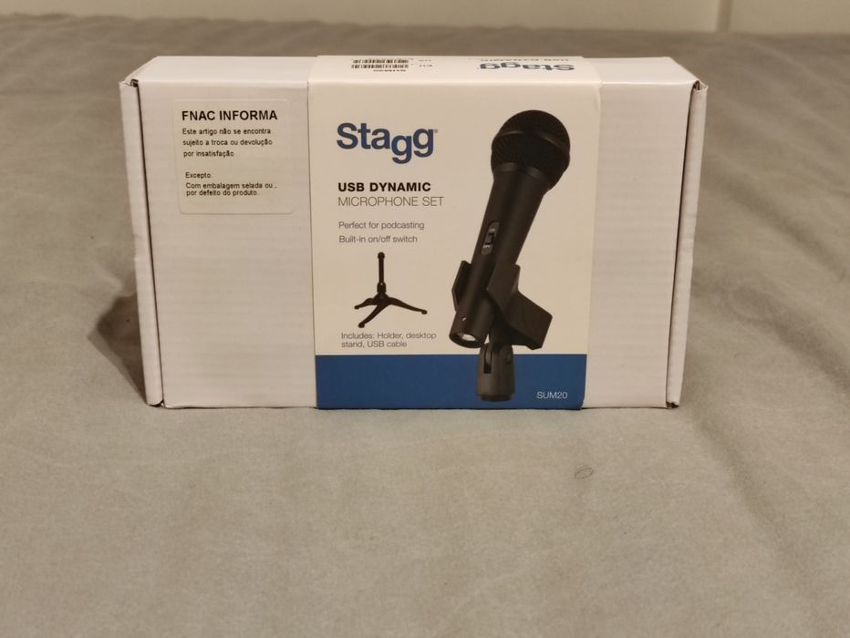Microfone dinamico Stagg Usb64584966068353120