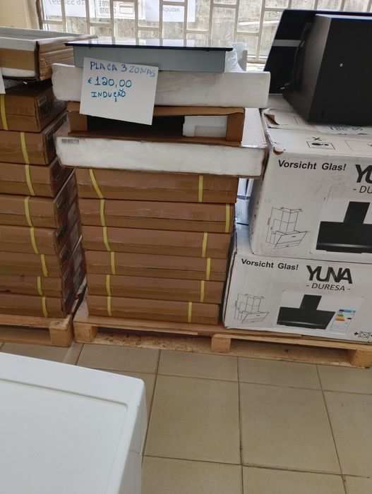 Placa de indução 3 zonas. Novo