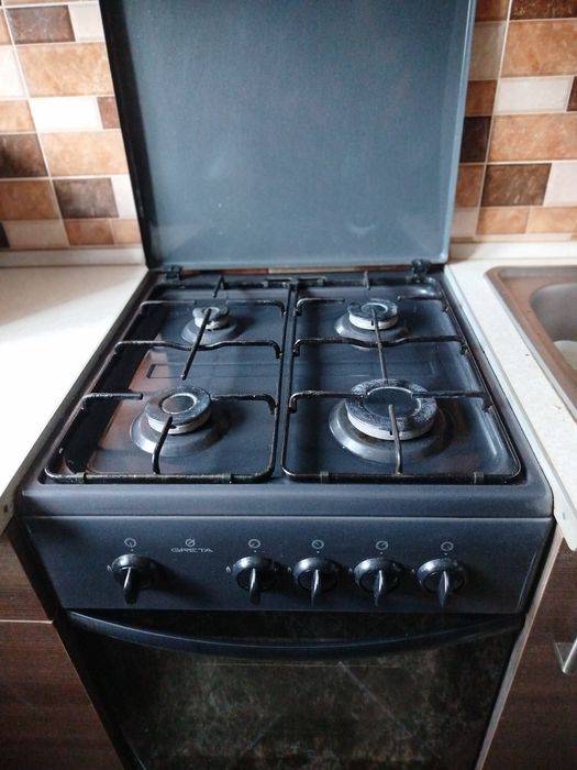 Плита газова 50×60 духовка газова