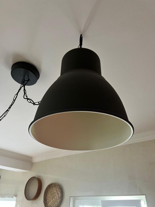 3 Candeeiros suspenso de teto 22cm e 38cm