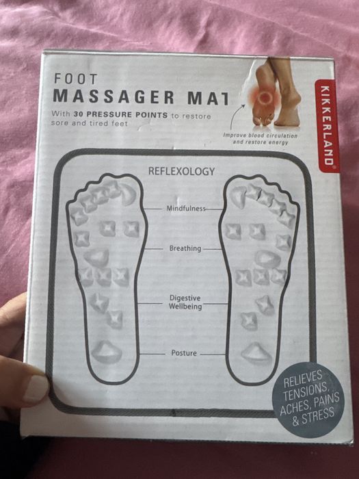 Tapete Massageador de Pés Kirkland (Reflexologia) – Como Novo c/ Caixa