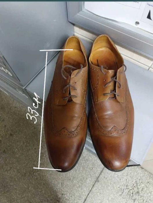 Półbuty męskie Kubarski-skóra 48r