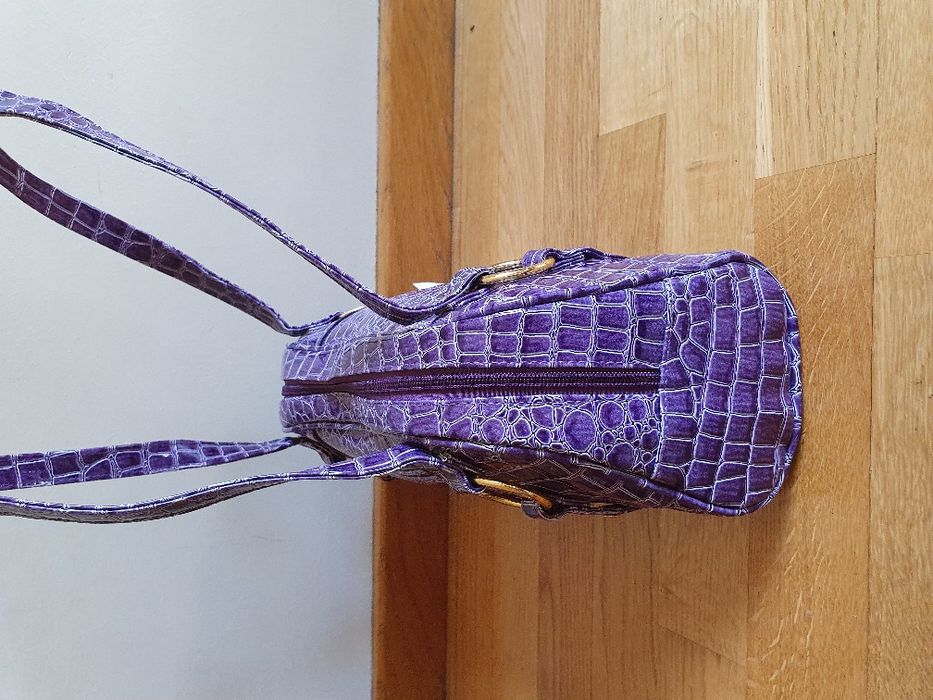 Сумка фіолетова  шк/зам.