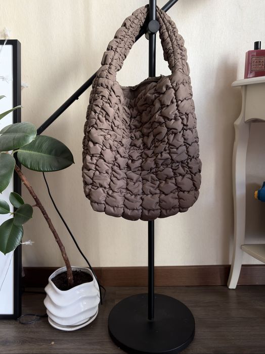 Сумка Cos Quilted tote bag, містка, ідеал, оригінал