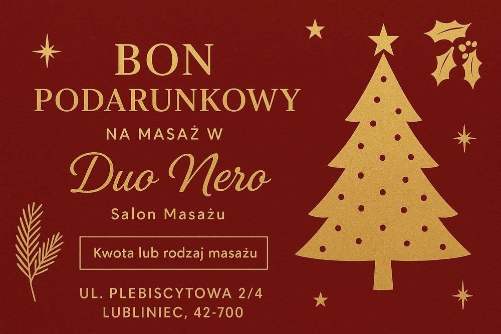 Masaże terapeutyczne Duo Nero