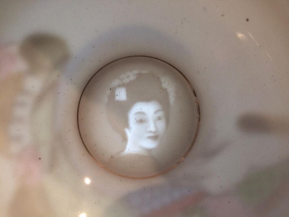 Serviço de chá em porcelana fina da China